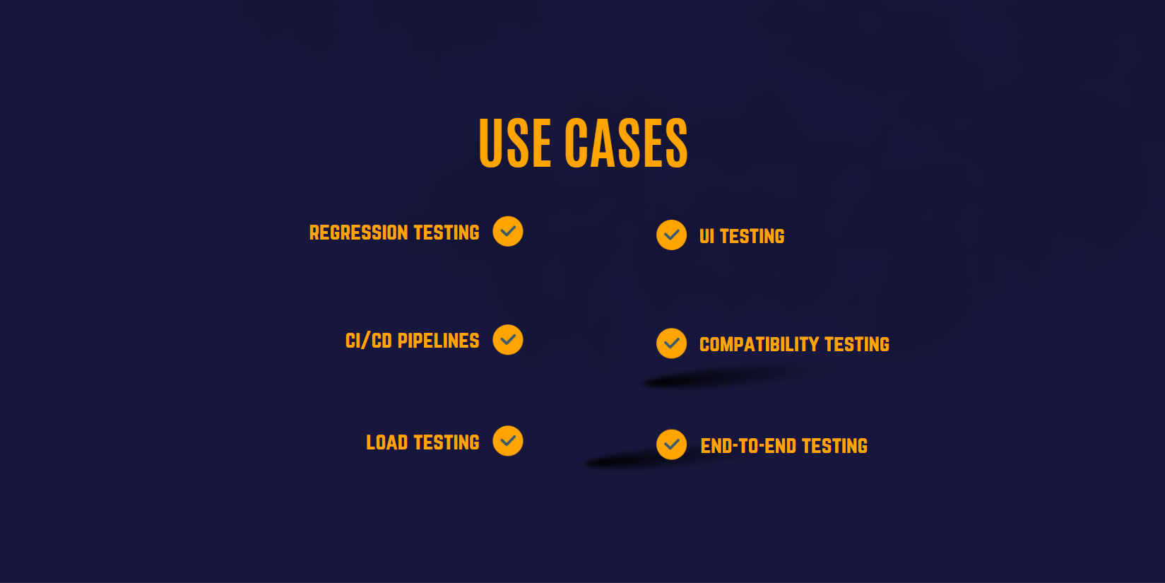 Use cases for test automation